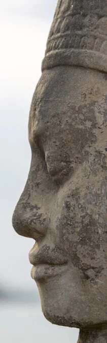 SALE: Deursticker Boedha Close Up 50x205cm (BxL)