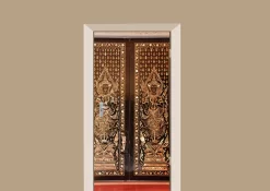 Deursticker Thaise Muurschildering