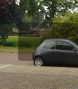 One Way Vision Folie 137cm (niet Naar Binnen Kijken, Wel Naar Buiten) 3 One Way Vision Folie 137cm (niet Naar Binnen Kijken, Wel Naar Buiten) - Afbeelding 3