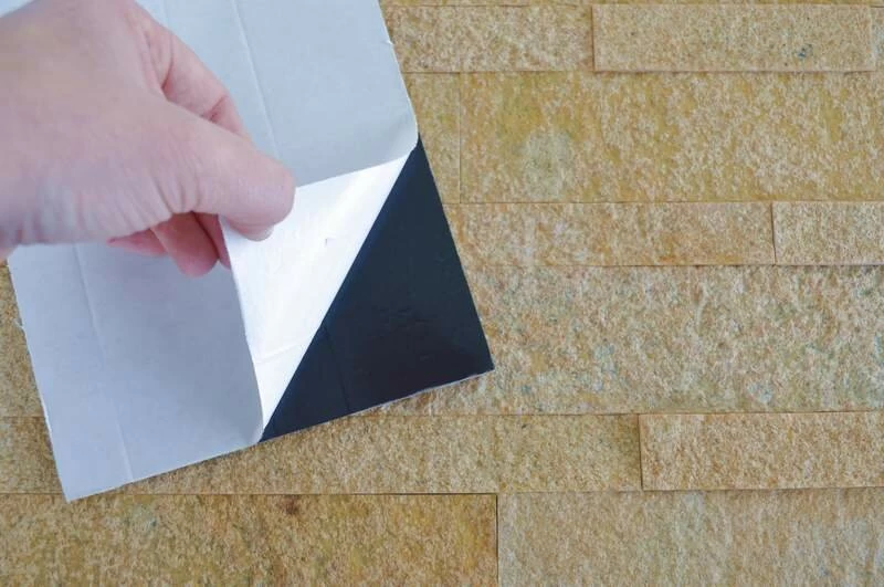 Steenstrip 3D Met Kleeflaag Franse Steen 15x60cm (hxb) 2 Steenstrip 3D Met Kleeflaag Franse Steen 15x60cm (hxb) - Afbeelding 2