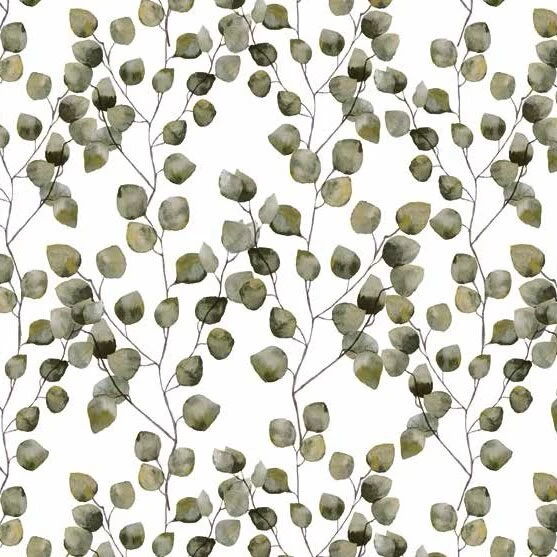 Plakfolie Bladeren Aan Takjes (45cm) 1 Plakfolie Bladeren Aan Takjes (45cm)