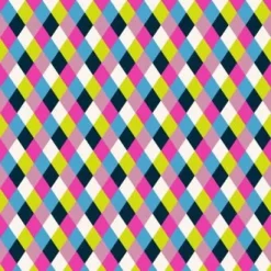 Kitsch Kitchen Plakfolie Harlekijn 200x45cm