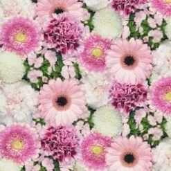 Plakfolie Foto Print Bloemen Roze (45cm)