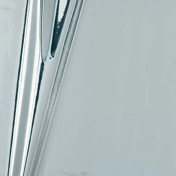 Plakfolie Metallic Zilver (45cm) 1 Plakfolie Metallic Zilver (45cm)
