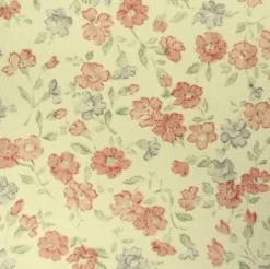 Plakfolie Bloemetjesbehang Oudroze (45cm)