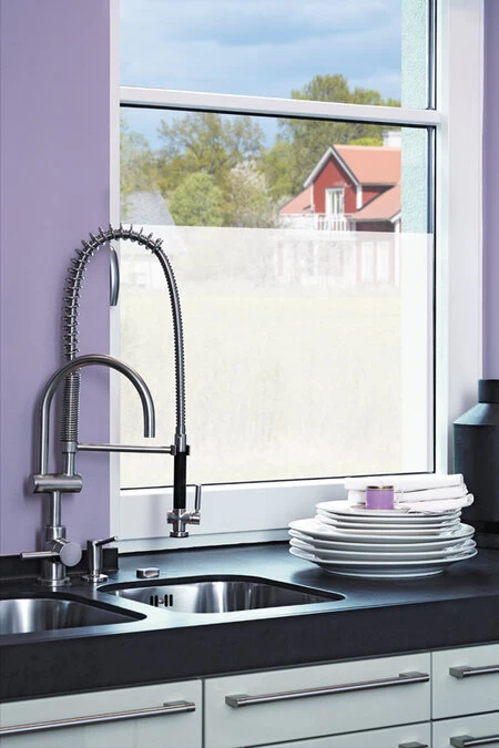 Raamfolie Zelfklevend Melkglas (45cm) 2 Raamfolie Zelfklevend Melkglas (45cm) - Afbeelding 2