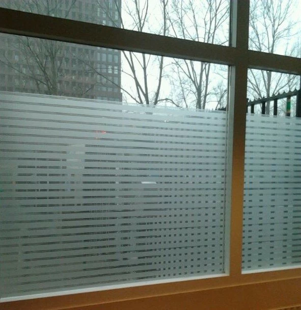 Raamfolie Structuur Voor HR++ Glas (90cm) 4 Raamfolie Structuur Voor HR++ Glas (90cm) - Afbeelding 4