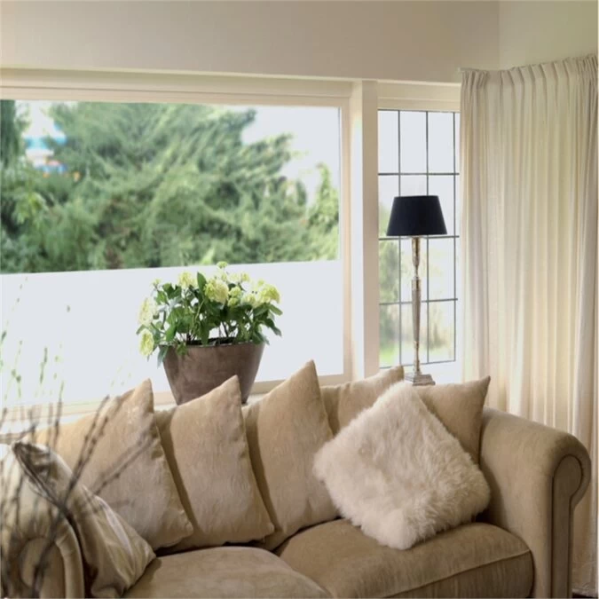 Raamfolie Melkglas Voor HR++ Glas (90cm) 3 Raamfolie Melkglas Voor HR++ Glas (90cm) - Afbeelding 3