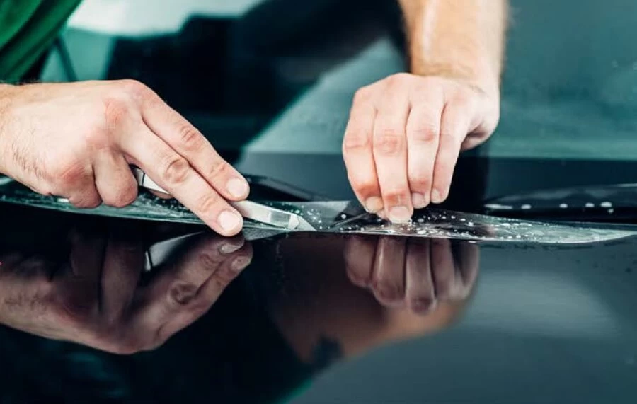 Beschermfolie Auto Glossy 152cm 2 Beschermfolie Auto Glossy 152cm - Afbeelding 2