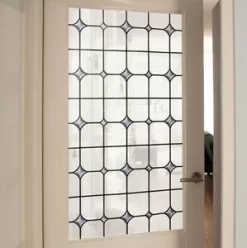 Raamfolie Glas In Lood Wit (90cm)