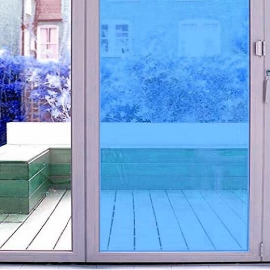 Aslan Raamfolie Transparant Blauw RAL 5019 (125cm) 1 Aslan Raamfolie Transparant Blauw RAL 5019 (125cm)