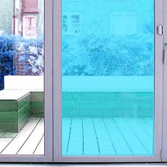 Aslan Raamfolie Transparant Blauw RAL 5012 (125cm) 1 Aslan Raamfolie Transparant Blauw RAL 5012 (125cm)