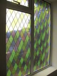 Raamfolie Diamant Glas In Lood Voor HR++ Glas (61cm) 3 Raamfolie Diamant Glas In Lood Voor HR++ Glas (61cm) - Afbeelding 3