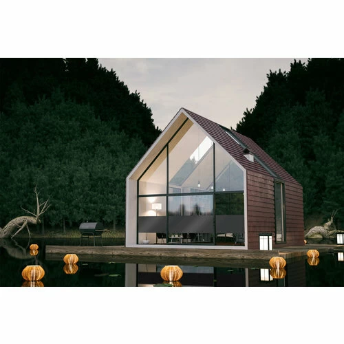 Statisch Zonwerend Raamfolie Anti-inkijk Zwart (90cm) 2 Statisch Zonwerend Raamfolie Anti-inkijk Zwart (90cm) - Afbeelding 2