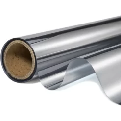 Statisch Zonwerend Raamfolie Anti-inkijk Zilver (90cm)