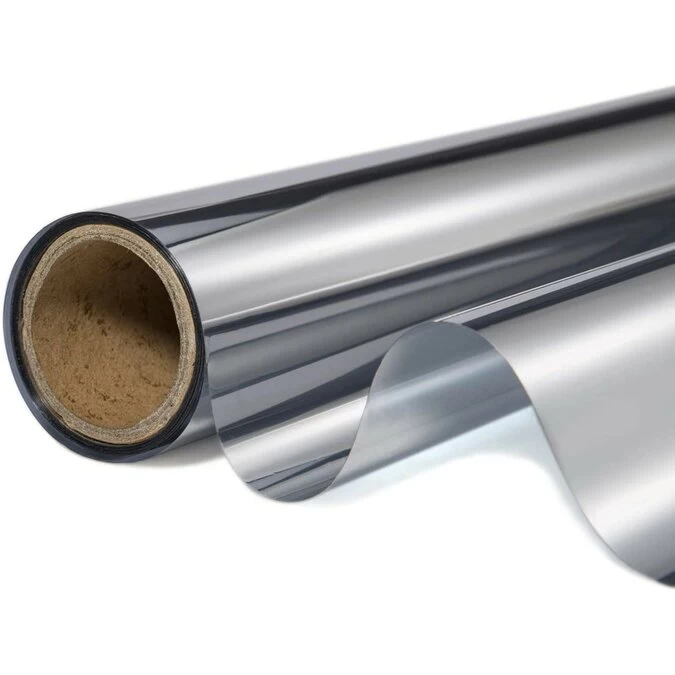 Statisch Zonwerend Raamfolie Anti-inkijk Zilver (90cm) 1 Statisch Zonwerend Raamfolie Anti-inkijk Zilver (90cm)