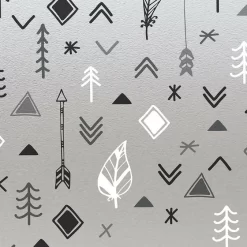 Statisch Raamfolie Bohemian 46cm (geschikt Voor Dubbel, HR+ En HR++ Glas)