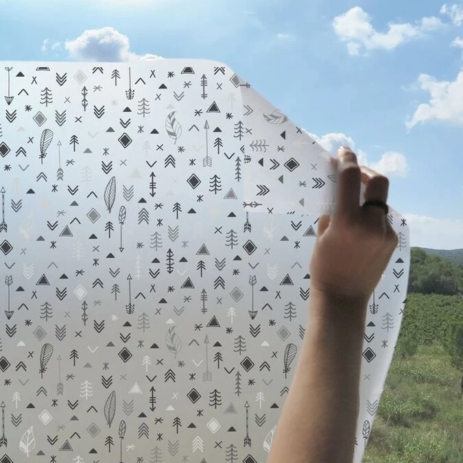 Statisch Raamfolie Bohemian 46cm (geschikt Voor Dubbel, HR+ En HR++ Glas) 2 Statisch Raamfolie Bohemian 46cm (geschikt Voor Dubbel, HR+ En HR++ Glas) - Afbeelding 2