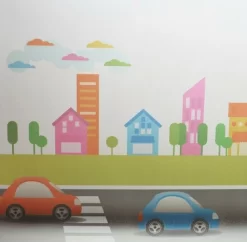 Statisch Raamfolie Autootjes (70cm)