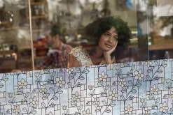 Statisch Raamfolie Glas In Lood Bloem (46cm) 5 Statisch Raamfolie Glas In Lood Bloem (46cm) -Plakfolie Webshop 1979170839