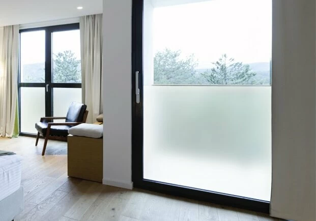 Statisch Raamfolie Melkglas (45cm) 2 Statisch Raamfolie Melkglas (45cm) - Afbeelding 2